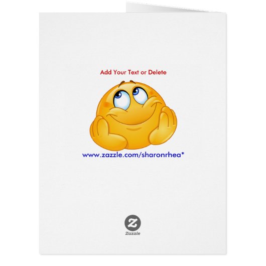 Man in Hammock BIG Card - SRF (Back)