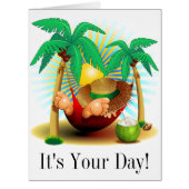 Man in Hammock BIG Card - SRF (Front)