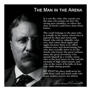MAN in the ARENA Speech Poster
