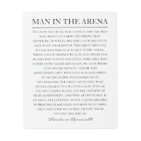 Man in the Arena Speech Theodore Roosevelt Quote
