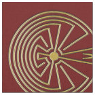 MAN IN THE MAZE gold + your background