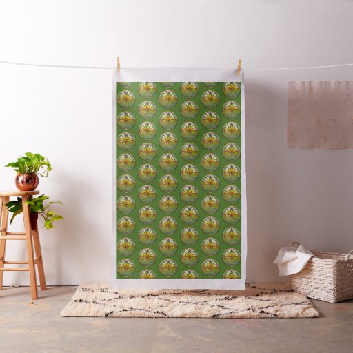 MAN IN THE MAZE landscape + your background Fabric