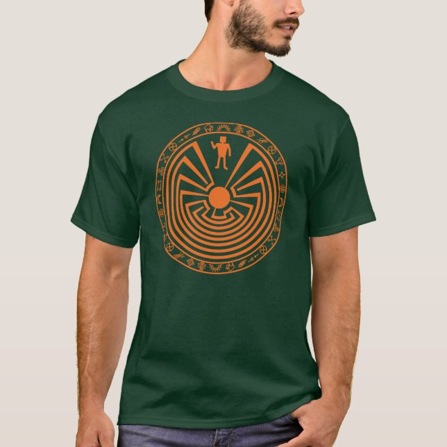 Man in the Maze T-Shirt (Front)
