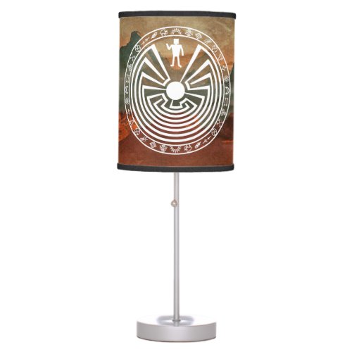 Man in the Maze Table Lamp
