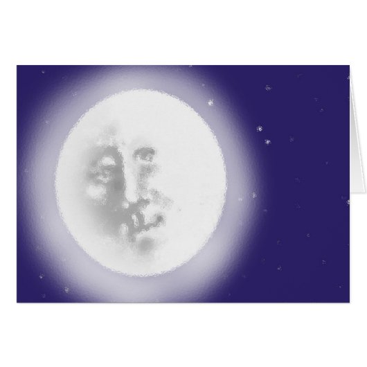 Man in the  Moon Cards (Front Horizontal)