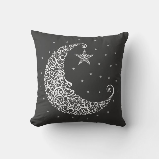 Man in the Moon Pillow (Front)