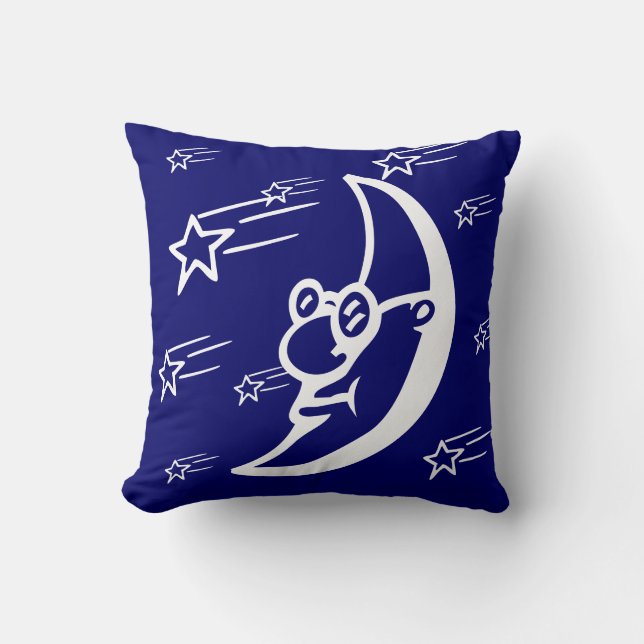 man in the moon pillow (Front)