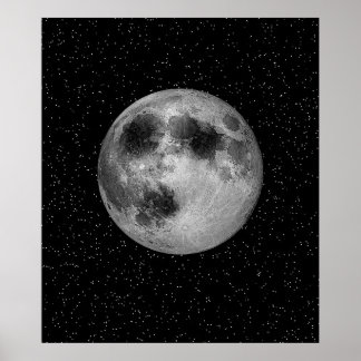 Man In The Moon Posters | Zazzle