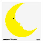 Man In The Moon Wall Sticker at Zazzle