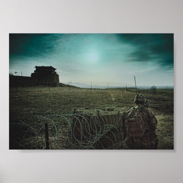 Man in War Poster (Front)