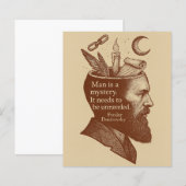 Man is a mystery Dostoevsky quote (Front/Back)