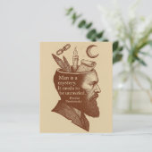 Man is a mystery Dostoevsky quote (Standing Front)