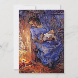 Man is at Sea by Vincent van Gogh Invitation