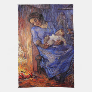 Man is at Sea by Vincent van Gogh Kitchen Towel