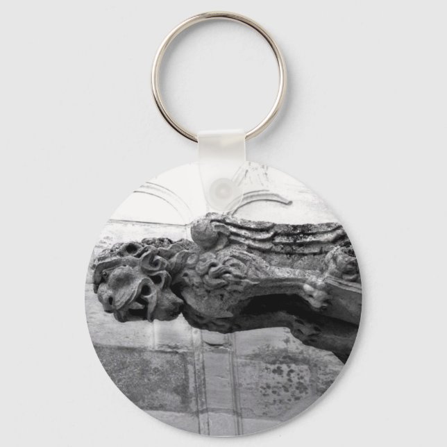 Man Lion Gargoyle Keychain (Front)
