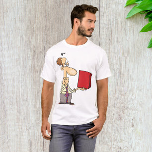 Man Looking At A Box T-Shirt