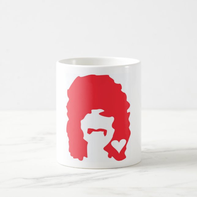 Man Love Red Coffee Mug (Center)
