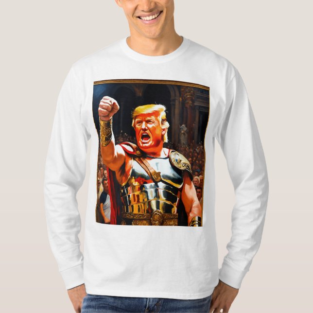 MAN_MANUAL LEADER TRUMP T_SHIRT FOR MENS T-Shirt (Front)