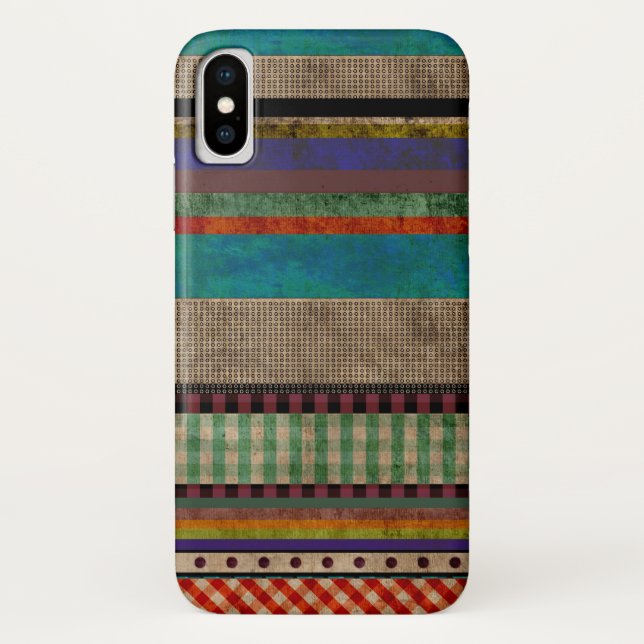 Man masculine modern grungy iphone Case (Back)