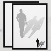 Man Missing Woman Silhouette (Front/Back)