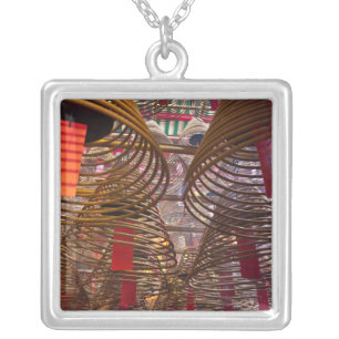 Man Mo Buddhist Temple of Hong Kong Silver Plated Necklace