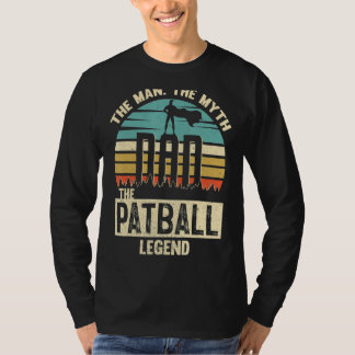 Man Myth Legend Dad Patball Amazing Player T-Shirt
