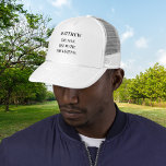 Man myth legend name fun trucker hat<br><div class="desc">For a white,  light colored t-shirt. Personalize and add a name. Text: The Man,  The Myth,  The Legend.  Black text.</div>