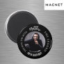 Man myth legend photo black white birthday magnet