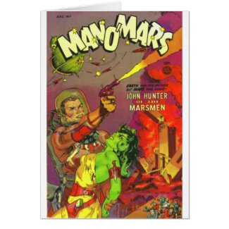 Man O' Mars Card