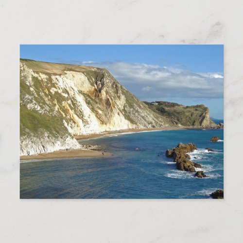 Man o War Cove Jurassic Coast Dorset England Postcard