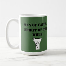 Man of Faith ...Spirit of The Wolf SHIRT