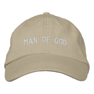 Man of God. Embroidered Baseball Cap