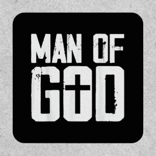 Man of God I Jesus Patch