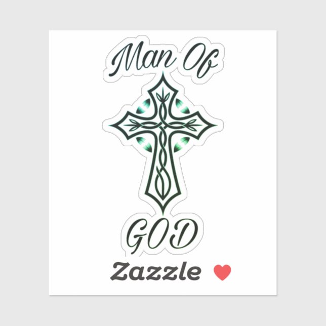 Man of God Sticker (Sheet)