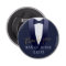 Man of Honor Thank You Blue Wedding Bottle Opener