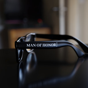 Man of Honor Wedding Sunglasses
