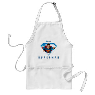 Man of Steel in Flight Adult Apron