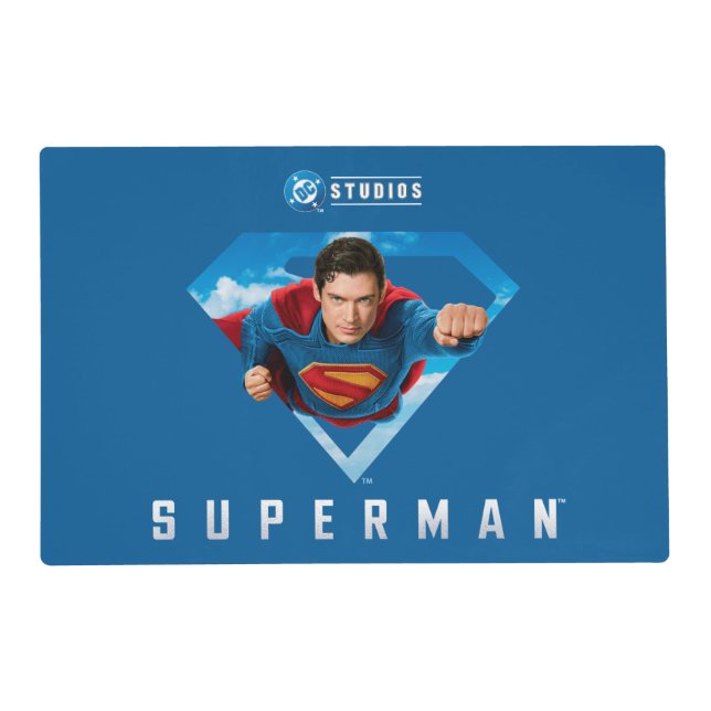 Man of Steel in Flight Placemat (Front)