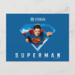Man of Steel in Flight Postcard
