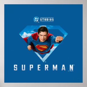 Man of Steel in Flight Poster