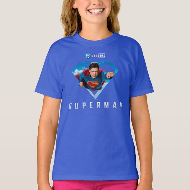 Man of Steel in Flight T-Shirt (Front)