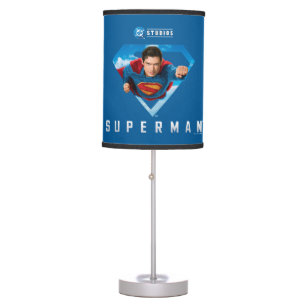 Man of Steel in Flight Table Lamp