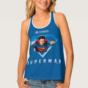 Man of Steel in Flight Tank Top