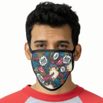 Man of Steel Logo Pattern Face Mask