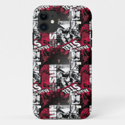 Man of Steel Red Pattern iPhone 11 Case