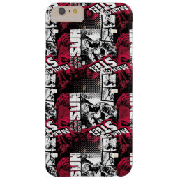 Man of Steel Red Pattern Barely There iPhone 6 Plus Case