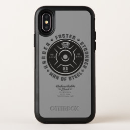 Man Of Steel | Unbreakable Dad OtterBox Symmetry iPhone X Case
