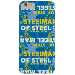 Man of Steel Yellow and Blue Barely There iPhone 6 Plus Case