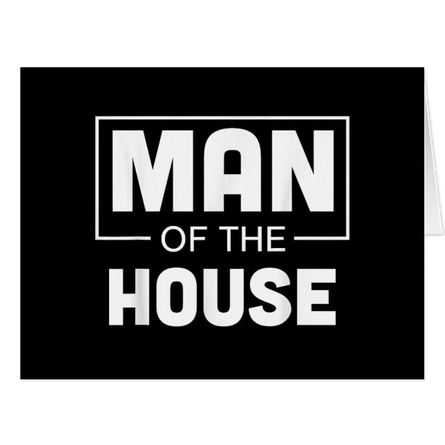 Man Of The House Cards (Front Horizontal)