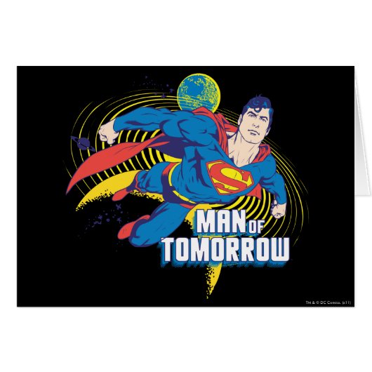 Man of Tomorrow Cards (Front Horizontal)